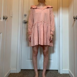 Free People Hoodie Tunic Dress